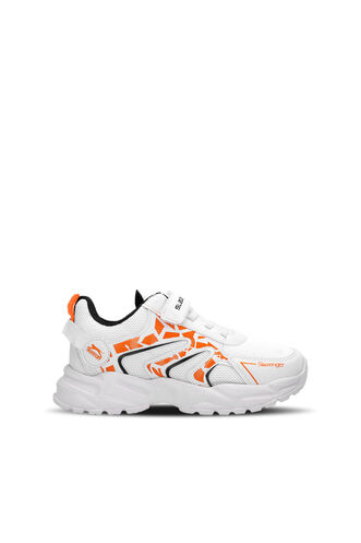 Slazenger - Slazenger KANNER Sneaker Girls Children's Shoes White - Orange