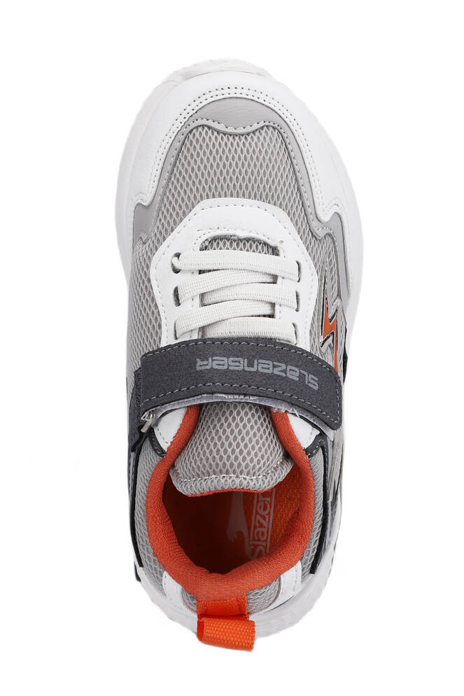 Slazenger KAORU Sneaker Girls Children's Shoes Gray - Orange