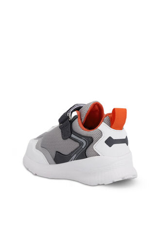 Slazenger KAORU Sneaker Girls Children's Shoes Gray - Orange - Thumbnail