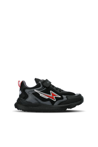 Slazenger KAORU Sneaker Boys' Shoes Black - Thumbnail