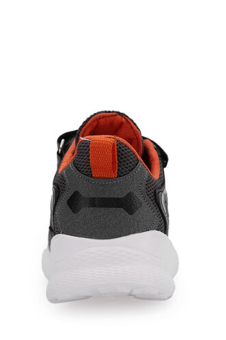 Slazenger KAORU Sneaker Boys' Shoes Dark Gray - Orange - Thumbnail