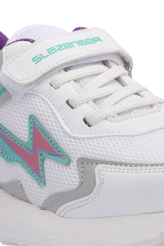 Slazenger KAORU Sneaker Kız Çocuk Ayakkabı Beyaz - Lila