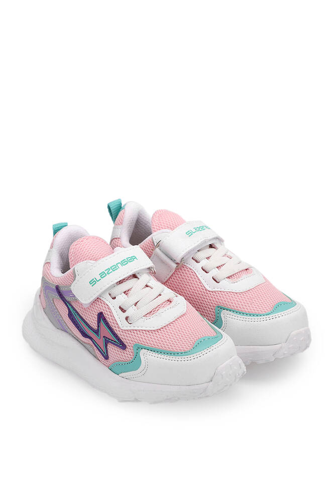 Slazenger KAORU Sneaker Kız Çocuk Ayakkabı Pembe - Beyaz