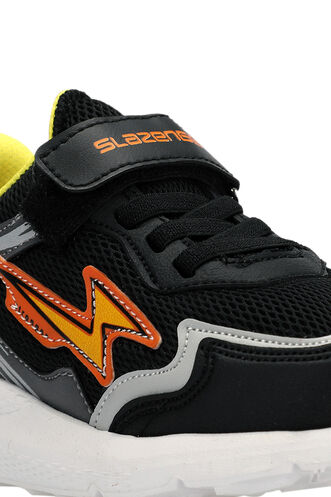 Slazenger KAORU Sneaker Boys' Shoes Black - White - Thumbnail