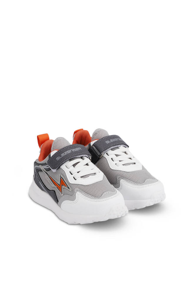 Slazenger KAORU Sneaker Children's Shoes Gray - Orange