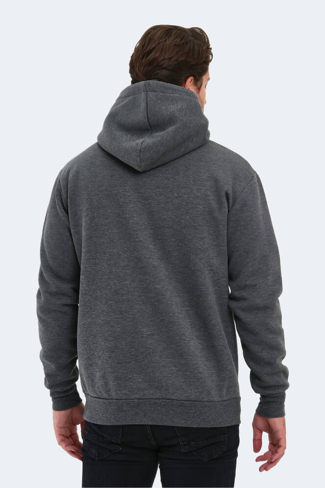 Slazenger KAPENA Erkek Sweatshirt Koyu Gri