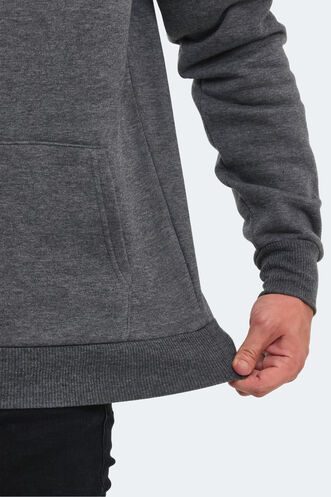 Slazenger KAPENA Erkek Sweatshirt Koyu Gri - Thumbnail