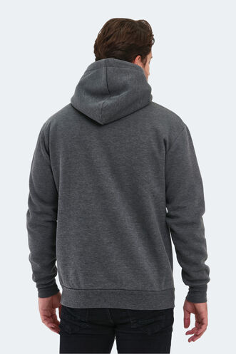 Slazenger KAPENA Men's Sweatshirt Dark Gray - Thumbnail