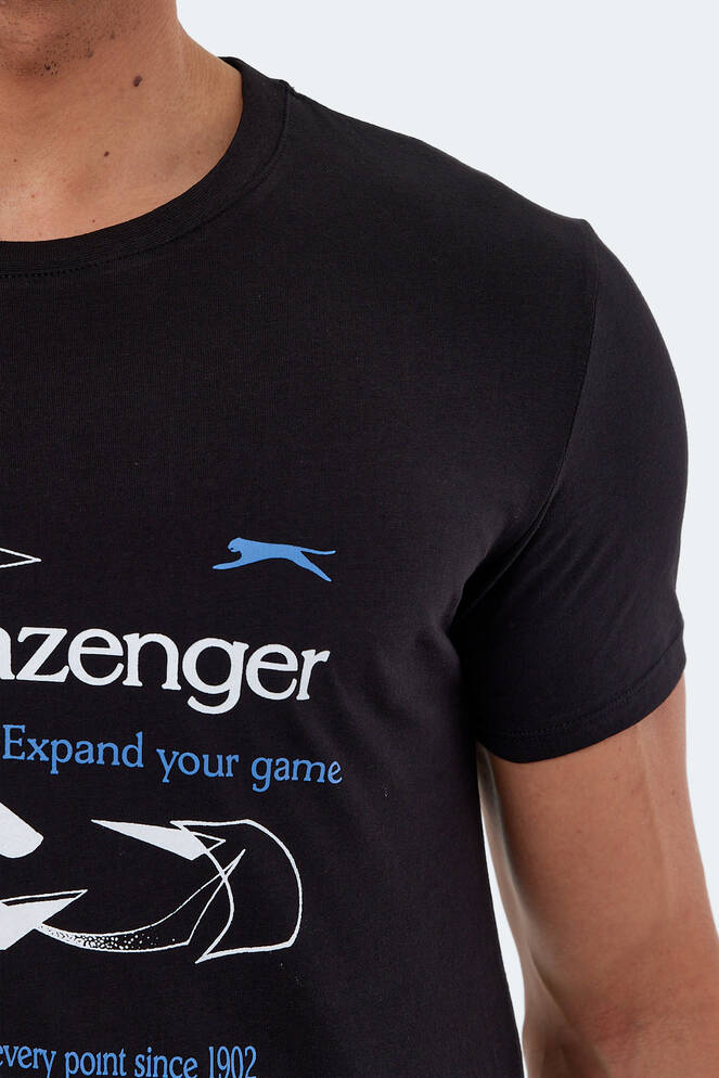 Slazenger KAREL Erkek Kısa Kollu T-Shirt Siyah