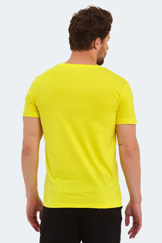 Slazenger KAREL Men's Short Sleeve T-Shirt Light Yellow - Thumbnail