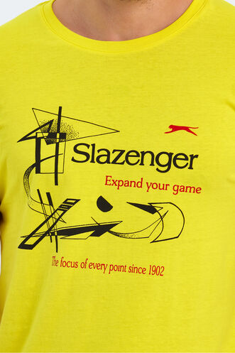 Slazenger KAREL Men's Short Sleeve T-Shirt Light Yellow - Thumbnail