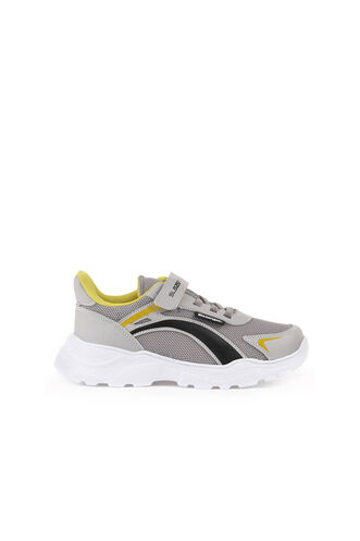 Slazenger KARISSA Sneaker Boys Shoes Gray - Black - Thumbnail