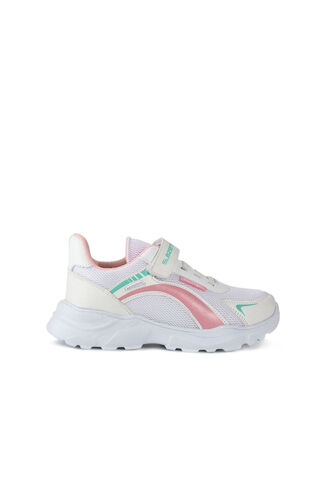 Slazenger KARISSA Sneaker Girls Children's Shoes White - Pink - Thumbnail