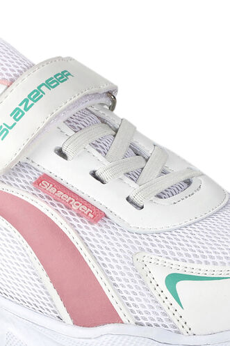 Slazenger KARISSA Sneaker Girls Children's Shoes White - Pink - Thumbnail