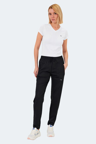 Slazenger KARMOR Women's Sweatpants Black - Thumbnail