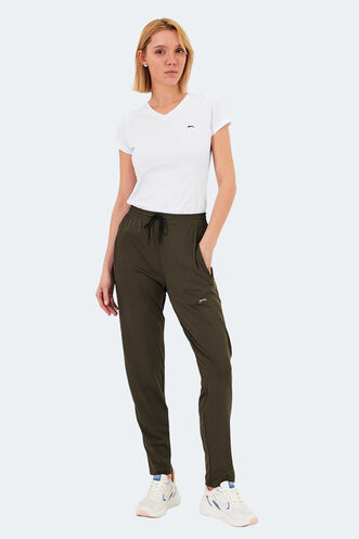 Slazenger KARMOR Women's Sweatpants Khaki - Thumbnail