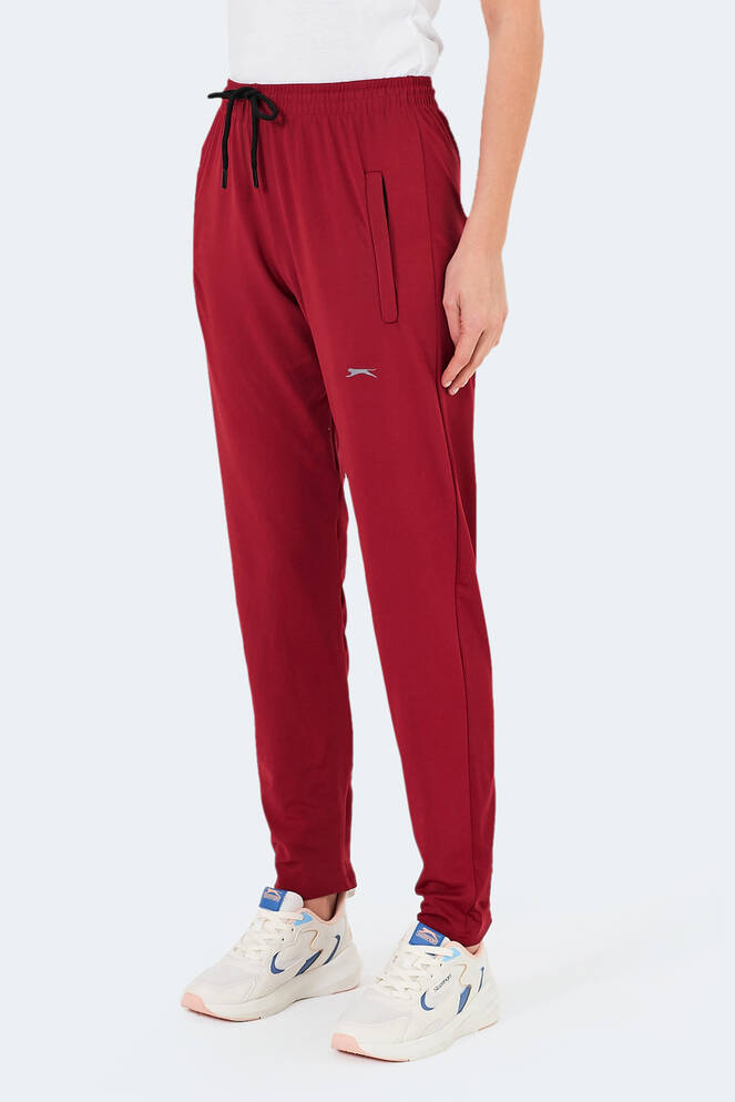 Slazenger KARMOR Women's Sweatpants Burgundy