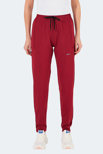 Slazenger KARMOR Women's Sweatpants Burgundy - Thumbnail