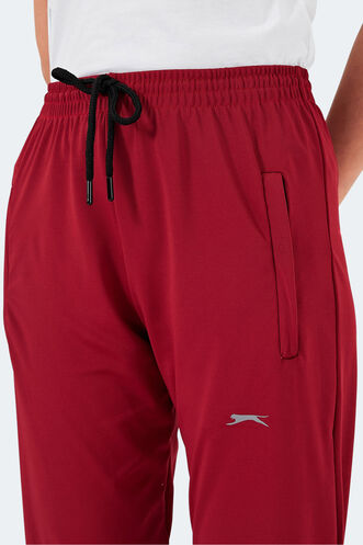 Slazenger KARMOR Women's Sweatpants Burgundy - Thumbnail