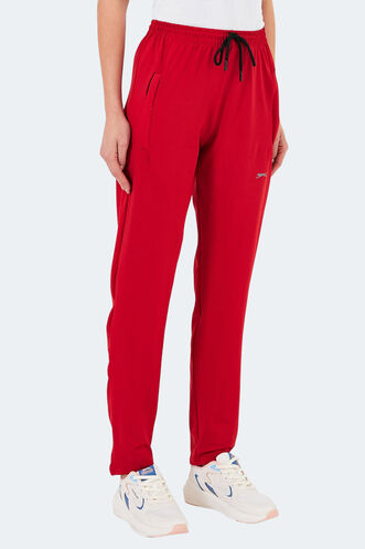 Slazenger KARMOR Women's Sweatpants Red - Thumbnail