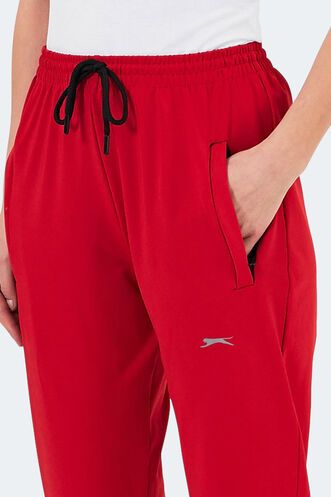 Slazenger KARMOR Women's Sweatpants Red - Thumbnail