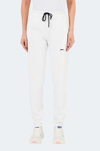 Slazenger KARMOR Women's Sweatpants White - Thumbnail