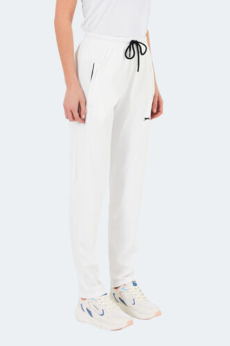 Slazenger KARMOR Women's Sweatpants White - Thumbnail