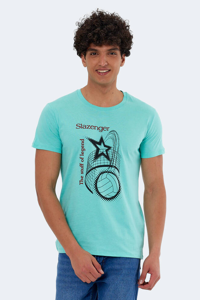 Slazenger KARNEN Erkek Kısa Kollu T-Shirt Nane