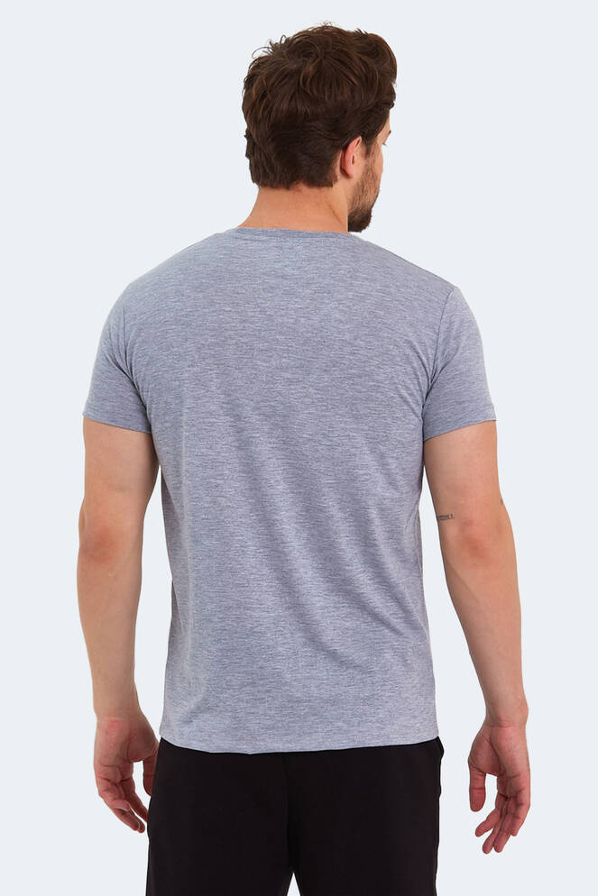 Slazenger KARNEN Men's Short Sleeve T-Shirt Gray