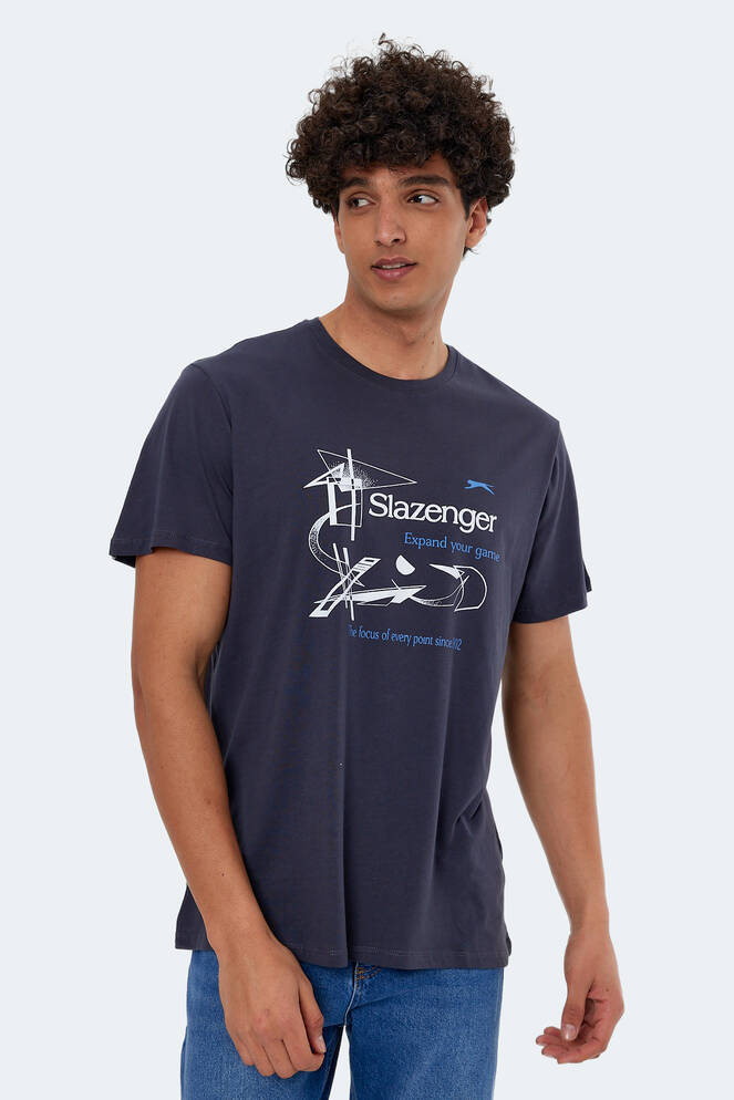 Slazenger KARNEN OVER Erkek Kısa Kollu T-Shirt Antrasit