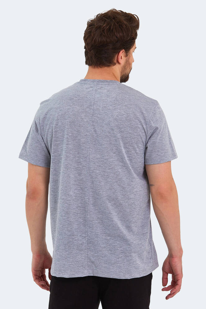 Slazenger KARNEN OVER Men's Short Sleeve T-Shirt Gray