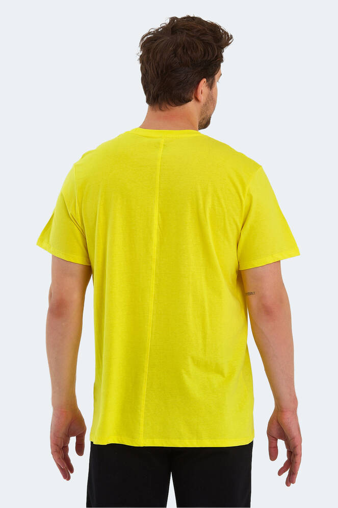 Slazenger KARNEN OVER Men's Short Sleeve T-Shirt Light Yellow