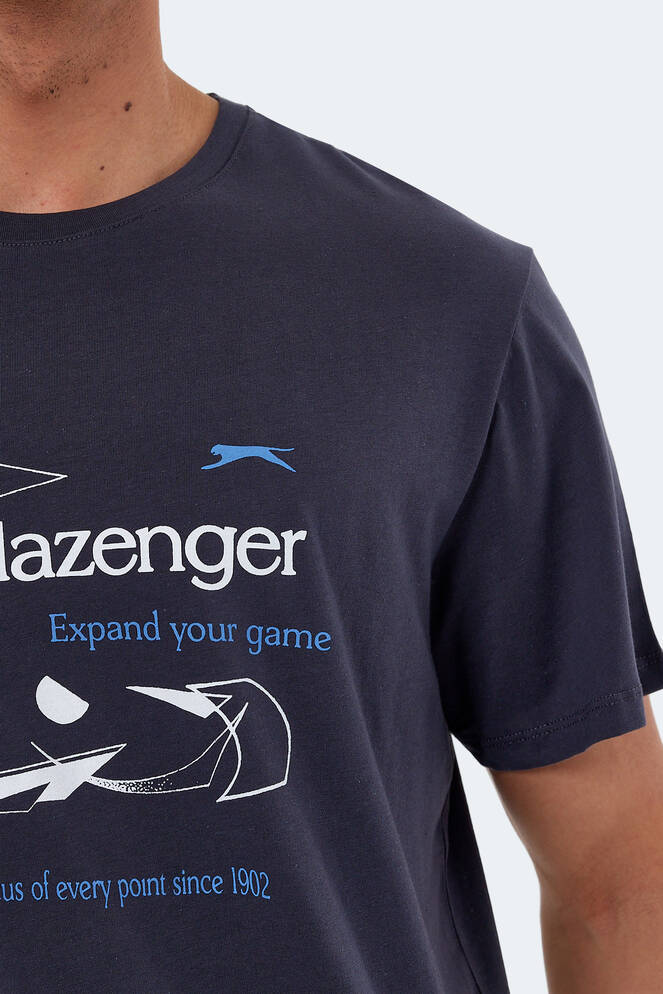 Slazenger KARNEN OVER Men's Short Sleeve T-Shirt Anthracite