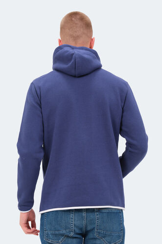 Slazenger KASHI Erkek Sweatshirt Lacivert - Thumbnail