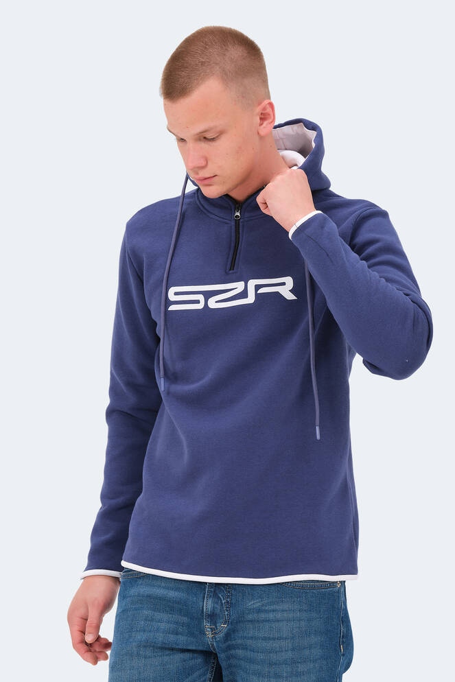 Slazenger KASHI Erkek Sweatshirt Lacivert