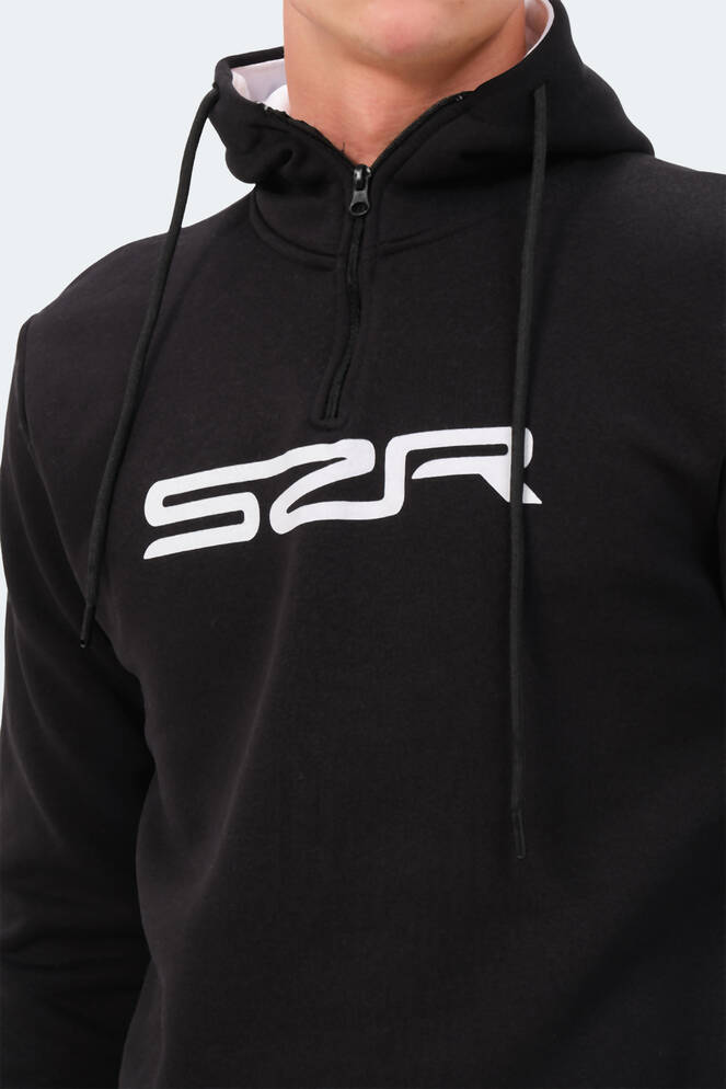 Slazenger KASHI Erkek Sweatshirt Siyah