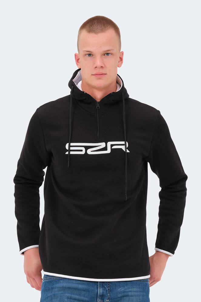 Slazenger KASHI Erkek Sweatshirt Siyah