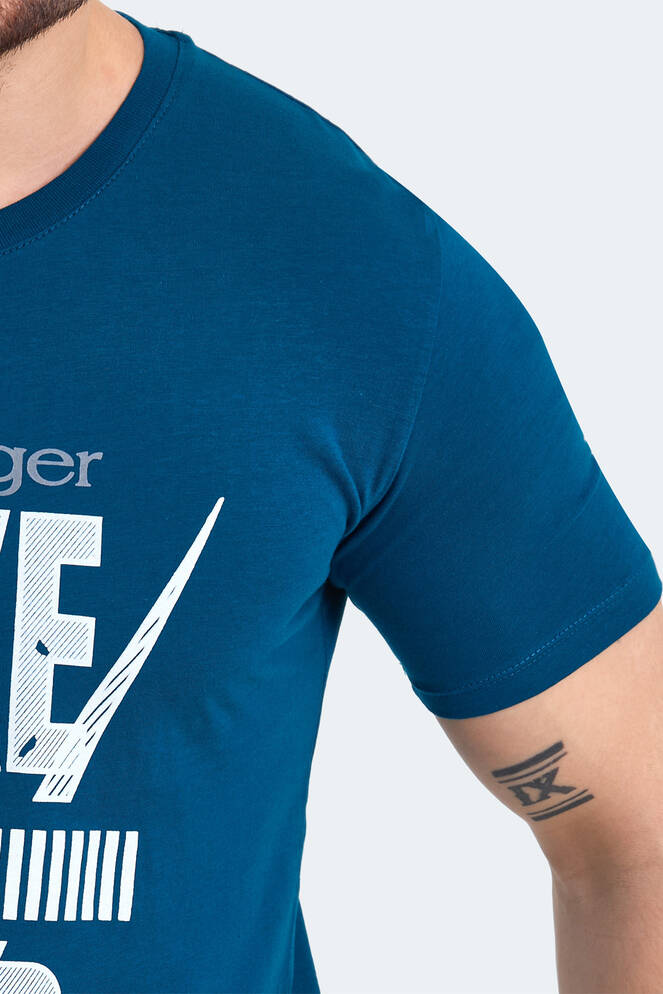 Slazenger KASSIA Erkek Kısa Kollu T-Shirt Petrol