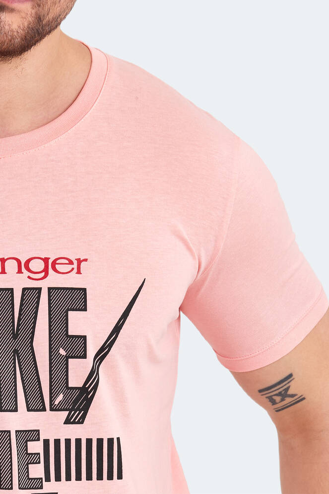 Slazenger KASSIA Erkek Kısa Kollu T-Shirt Somon