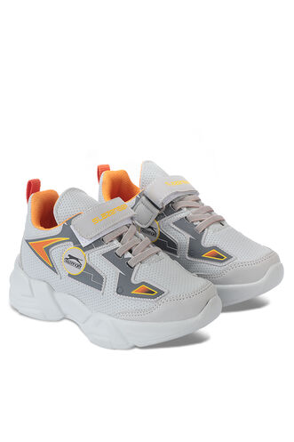 Slazenger KASUMI Sneaker Girls Children's Shoes Gray - Thumbnail