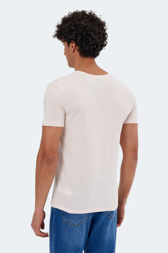 Slazenger MATTRESS Men's Short Sleeve T-Shirt Powder - Thumbnail