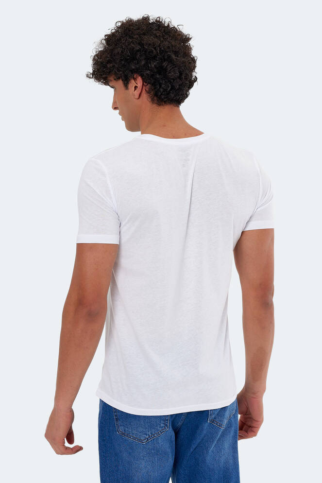 Slazenger KASUR Men's Short Sleeve T-Shirt White