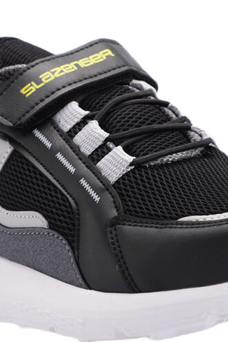 Slazenger KATAYUN Sneaker Boys Shoes Black - Gray - Thumbnail