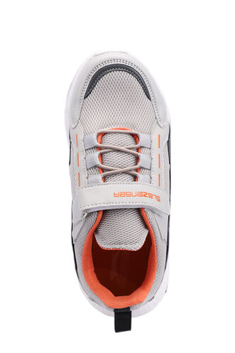 Slazenger KATAYUN Sneaker Boys' Shoes Gray - Orange - Thumbnail