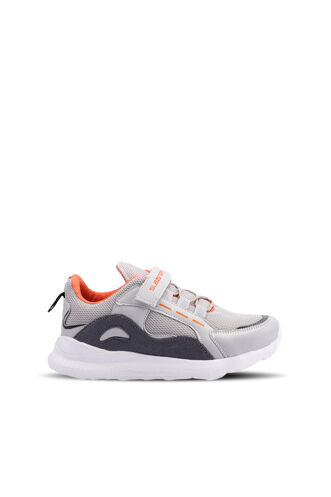 Slazenger KATAYUN Sneaker Boys' Shoes Gray - Orange - Thumbnail