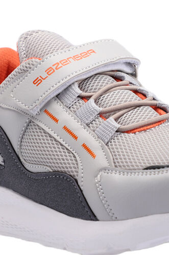 Slazenger KATAYUN Sneaker Boys' Shoes Gray - Orange - Thumbnail