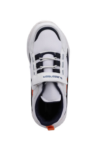 Slazenger KATAYUN Sneaker Boys' Shoes White - Navy - Thumbnail