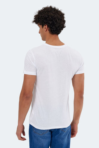 Slazenger KATELL Men's Short Sleeve T-Shirt White - Thumbnail