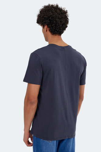 Slazenger KATELL OVER Men's Short Sleeve T-Shirt Anthracite - Thumbnail