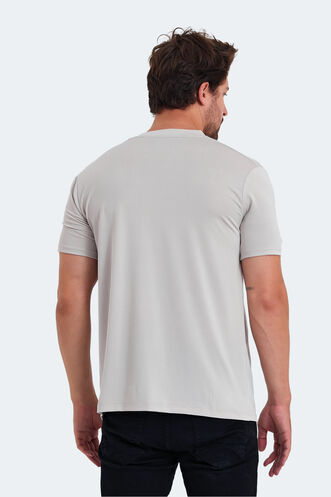 Slazenger KATRIINA Men's T-Shirt Beige - Thumbnail